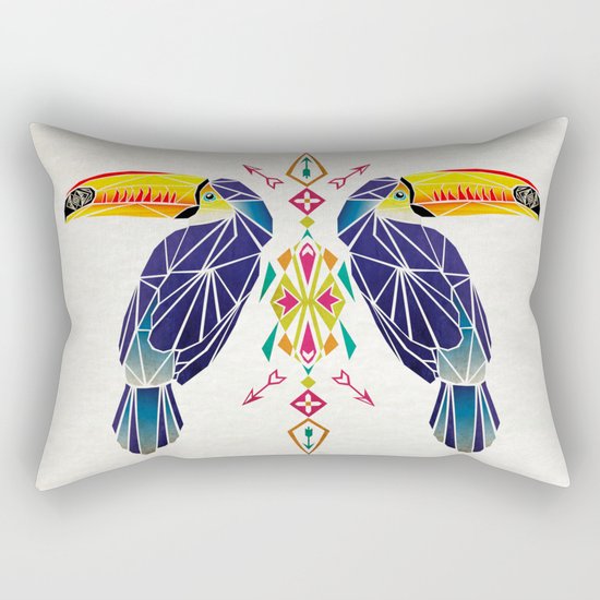 toucan Rectangular Pillow