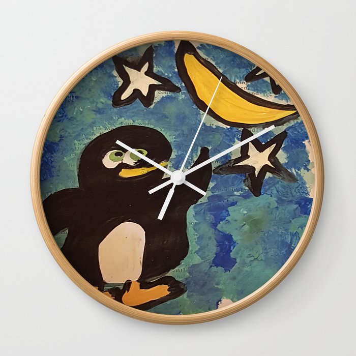 Reach For The Stars Wall Clock