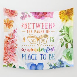 Between the pages Wall Tapestry
