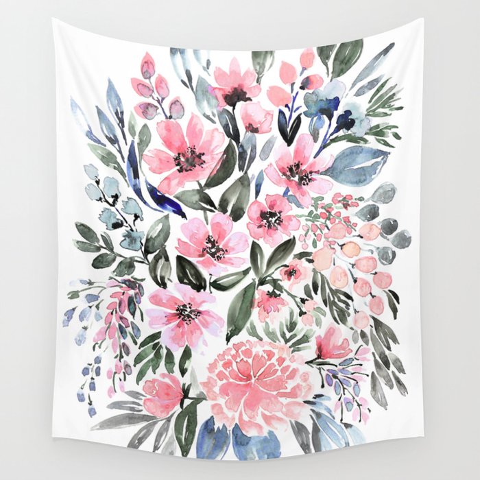 Clara floral tapestry clearance
