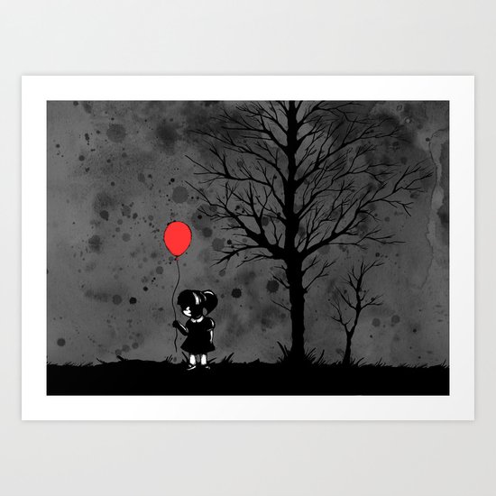 Lost In The Woods Art Print