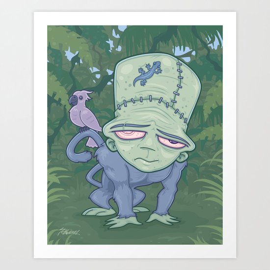 Frunkee Art Print