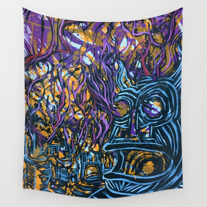 Engulfed Wall Tapestry