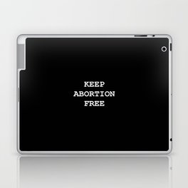 Keep abortion free 5  Laptop Skin