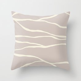 Flow_lavender candle Throw Pillow