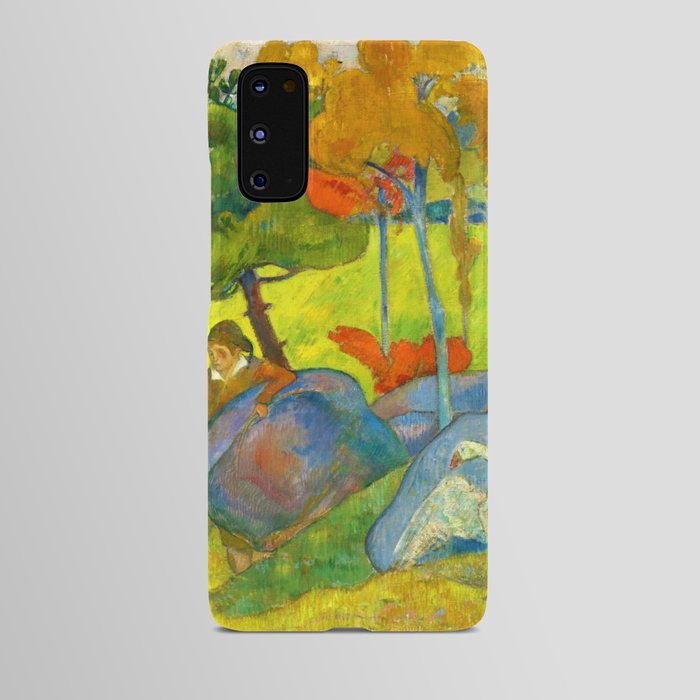 Paul Gauguin "Petit Breton à l'oie" Android Case
