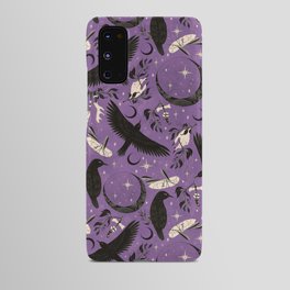 Raven Tarot Purple  Android Case