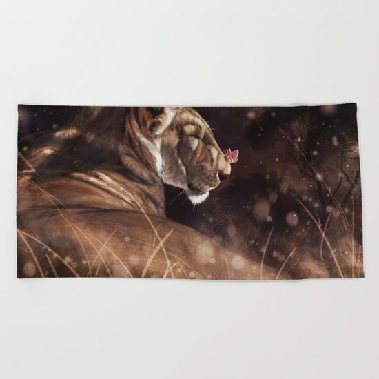 Butterfly Kiss Beach Towel