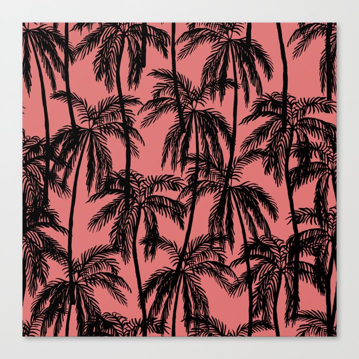 palm trees vintage wallpaper