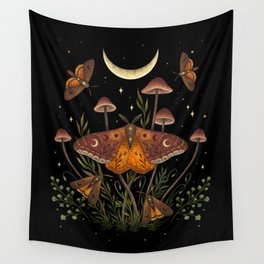 Autumn Light Underwing Wall Tapestry