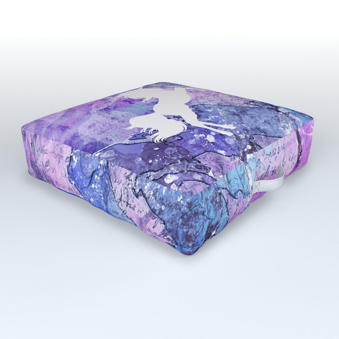 Unicorn sales floor cushion