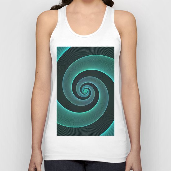 Spiral Unisex Tank Top