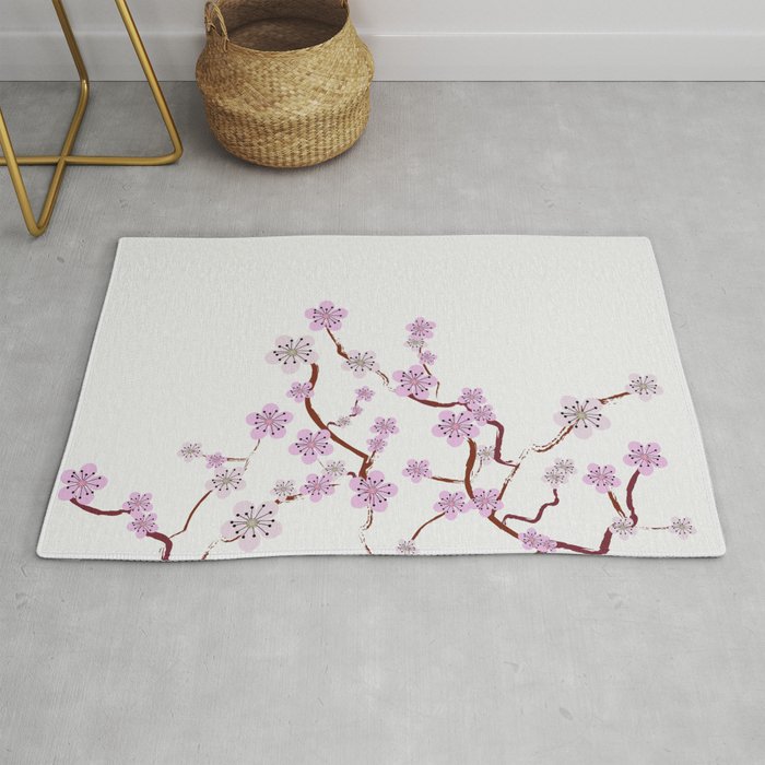 Sakura Cherry Blossom Rug