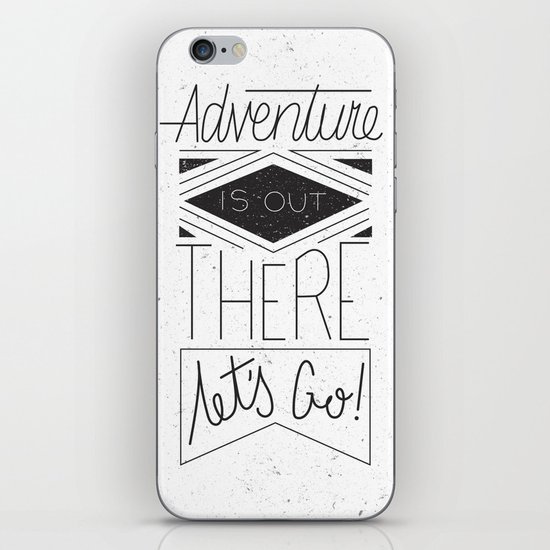 Adventure Is Out There iPhone Skin