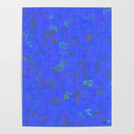 Leaves pattern Poster