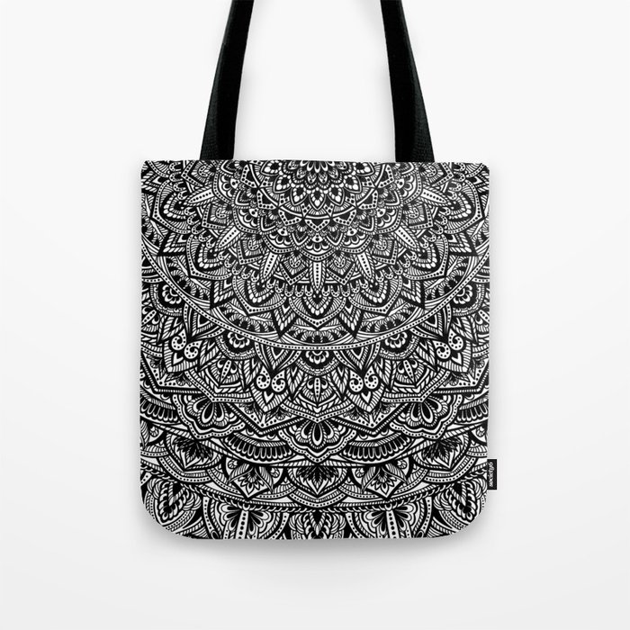 mandala tote bag