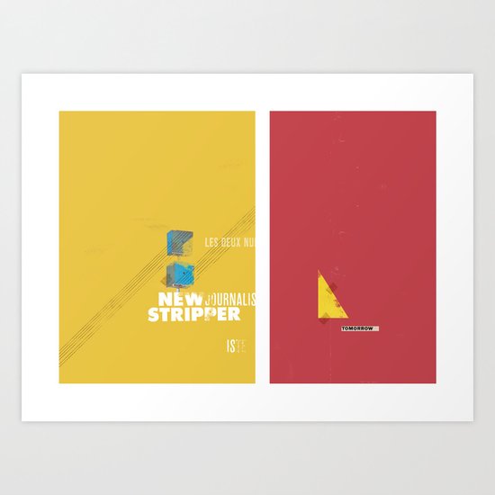 Stripper series Art Print