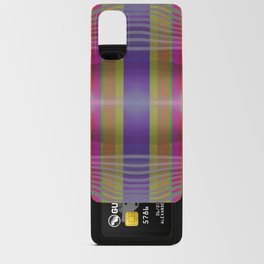 Trippy Wild Plaid  Android Card Case