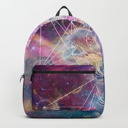 Watercolor and nebula sacred geometry  Backpack | Unique, Trendyorionnebula, Nerdy, Universe, Sacredgeometry, Nature, Space, Astronomy, Galaxy, Cosmos 
