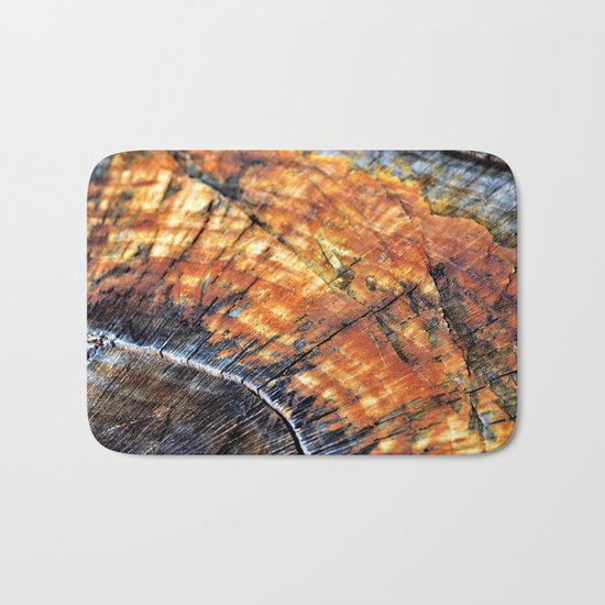 Macro Tree Stump Ring Arc Bath Mat