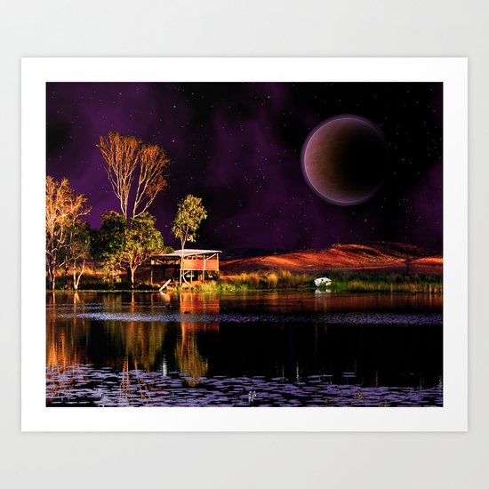 When dreams are living in my sleep Art Print