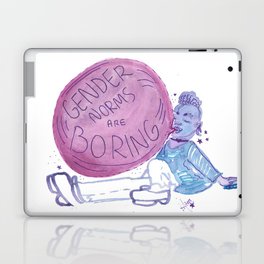 Gender Norms are Boring Laptop & iPad Skin