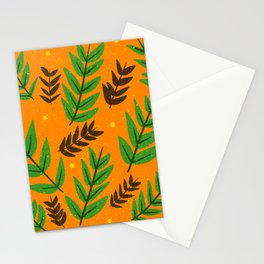 Pumpkin Patch Pattern 8 Stationery Cards