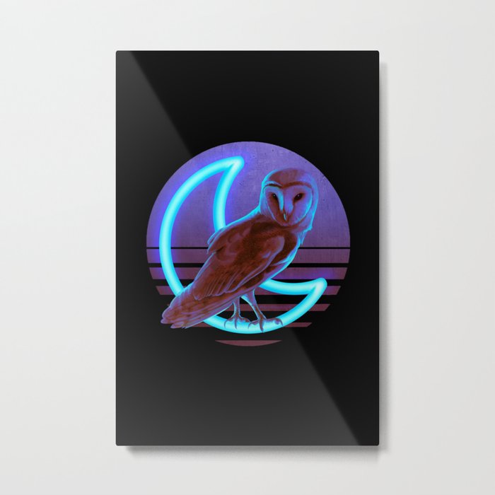 Night Owl Metal Print