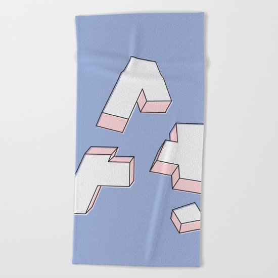 Deconstructed A Beach Towel