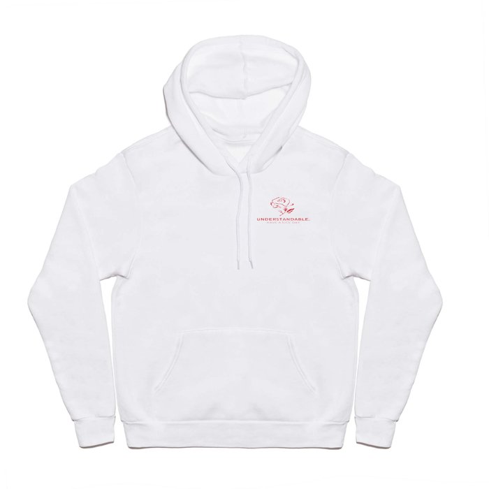 Rose store hoodie white