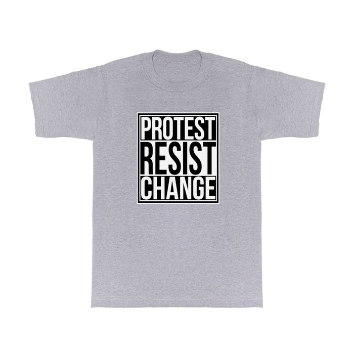 Protest Resist Change T Shirt