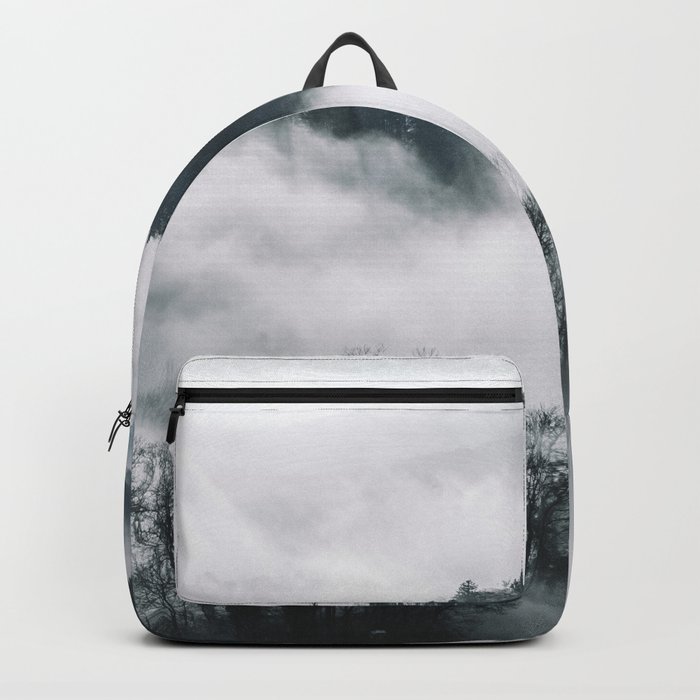 Ethereal misty forest Backpack