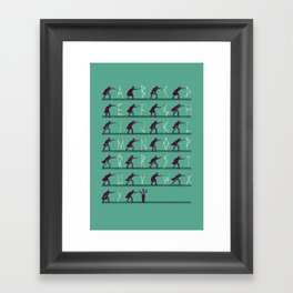 From A to Zorro Framed Art Print
