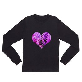 wind heart violet Long Sleeve T Shirt | Mauve, Gay, Homedecor, Loveheart, Purple, Valentine, Purplehome, Wedding, Digital, Violet 