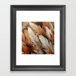 Owl Feather #4 Framed Art Print