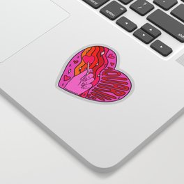 Aquarius Valentine Sticker