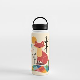 Rainbow Fox Water Bottle