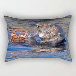 Kathy West Studios Wildlife Images Rectangular Pillow
