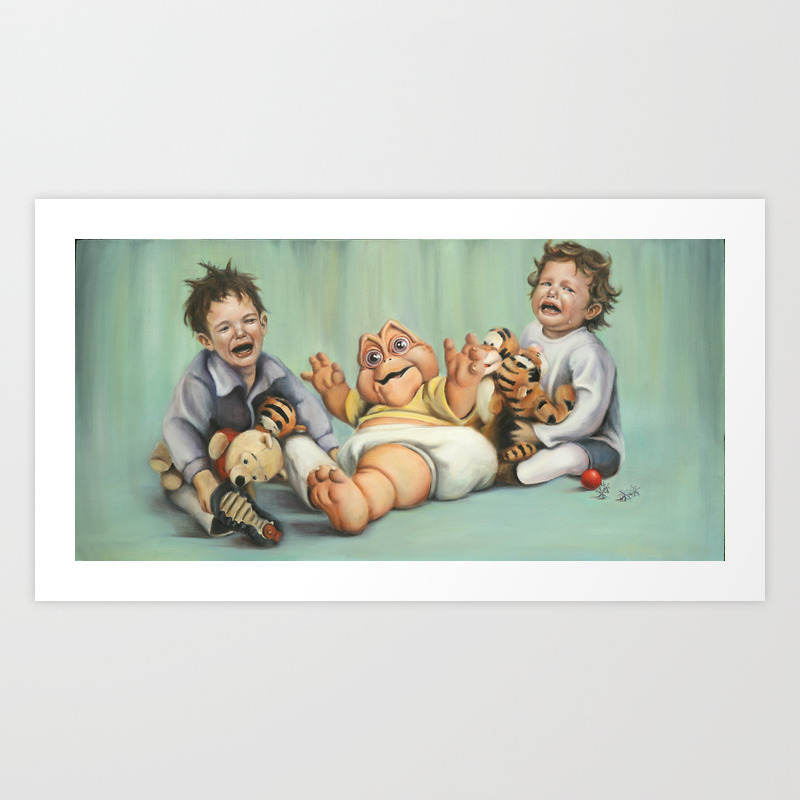 I M The Baby Gotta Love Me Art Print By Amy Spohn Art Society6