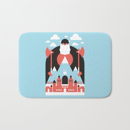 King of the Mountain Bath Mat