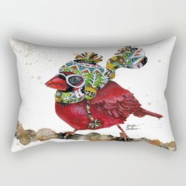 Cardinal Blaze 3 Rectangular Pillow