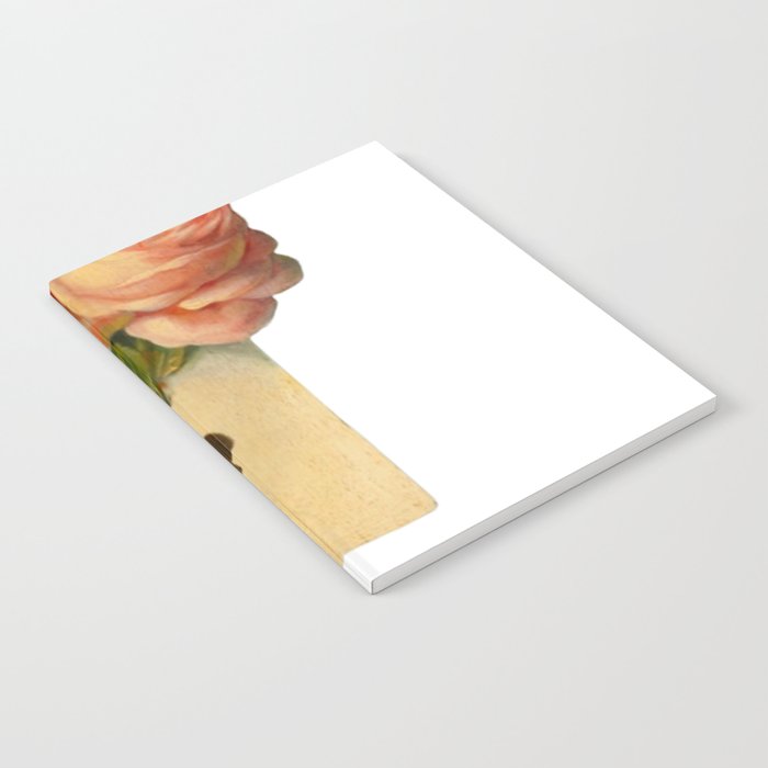 Ace of spades Into a Red Rose Notebook