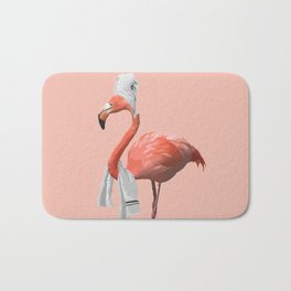 Squeaky Clean Flamingo Bath Mat