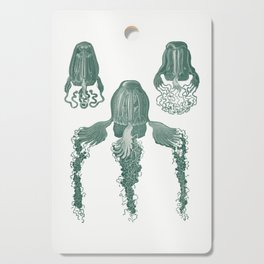 Jellyfish illustration Cutting Board
