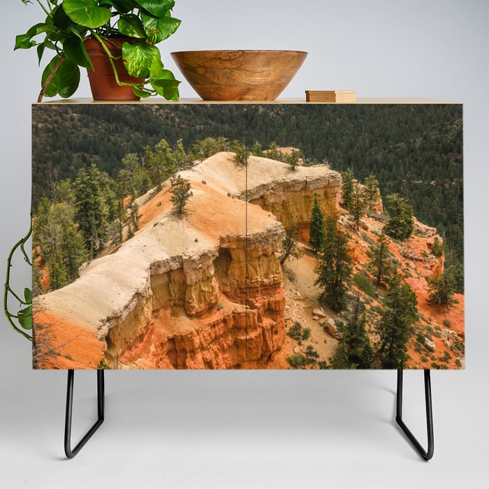 Piracy Point View at Bryce Canyon National Park Credenza