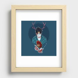 Hearts Direction Recessed Framed Print