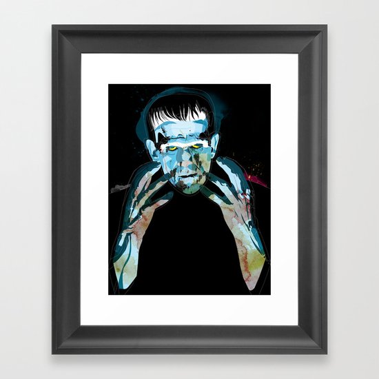 Frankie Framed Art Print