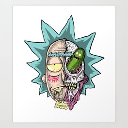 Rick Pickle Art Print