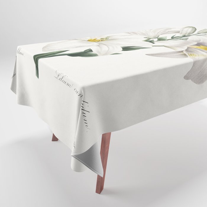 Madonna Lily from Choix Des Plus Belles Fleurs  Tablecloth