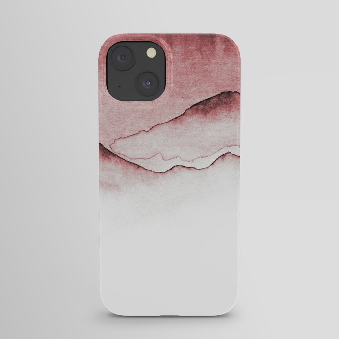 Red Mountains iPhone Case